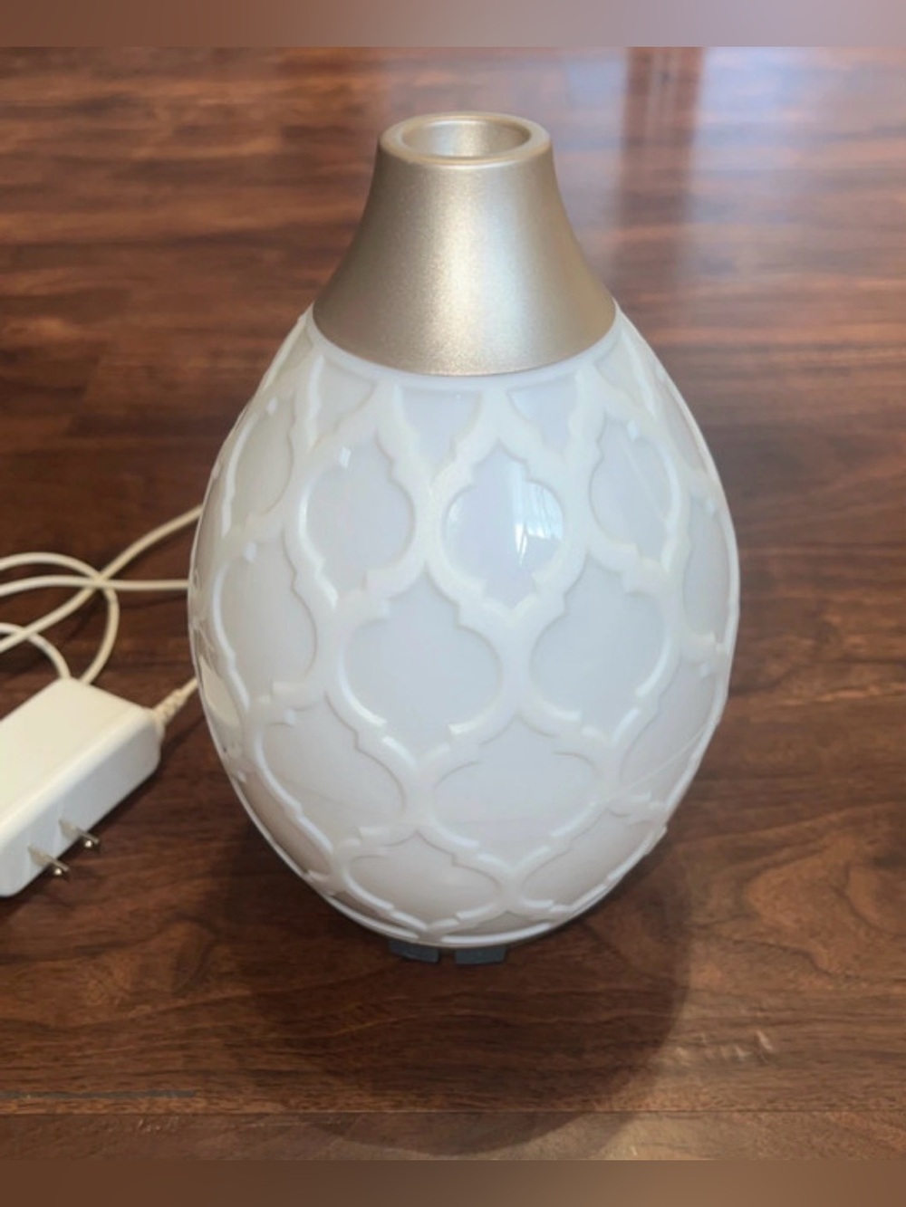 Young Living White and Gold Decorative Diffuser - Home Accents